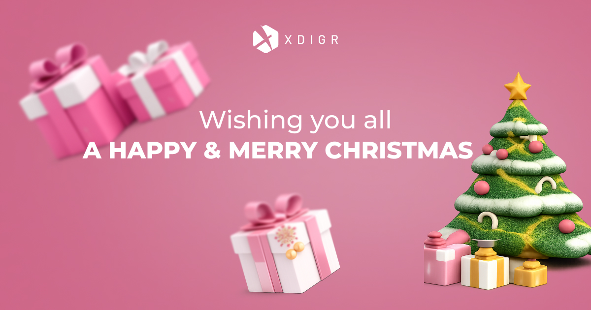 Wishing you a Merry and Happy Christmas, XDIGR ⛏️